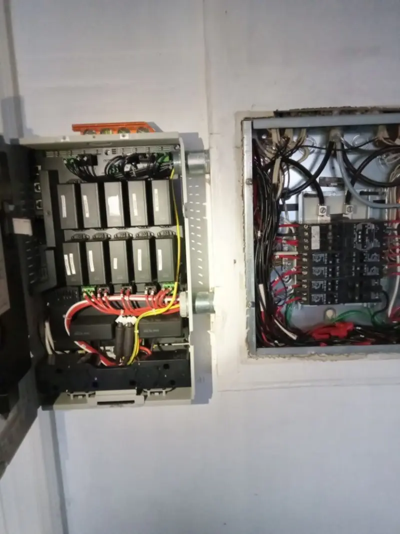 Electrical panel upgrade completed for Indoor Lighting Installation in Chester